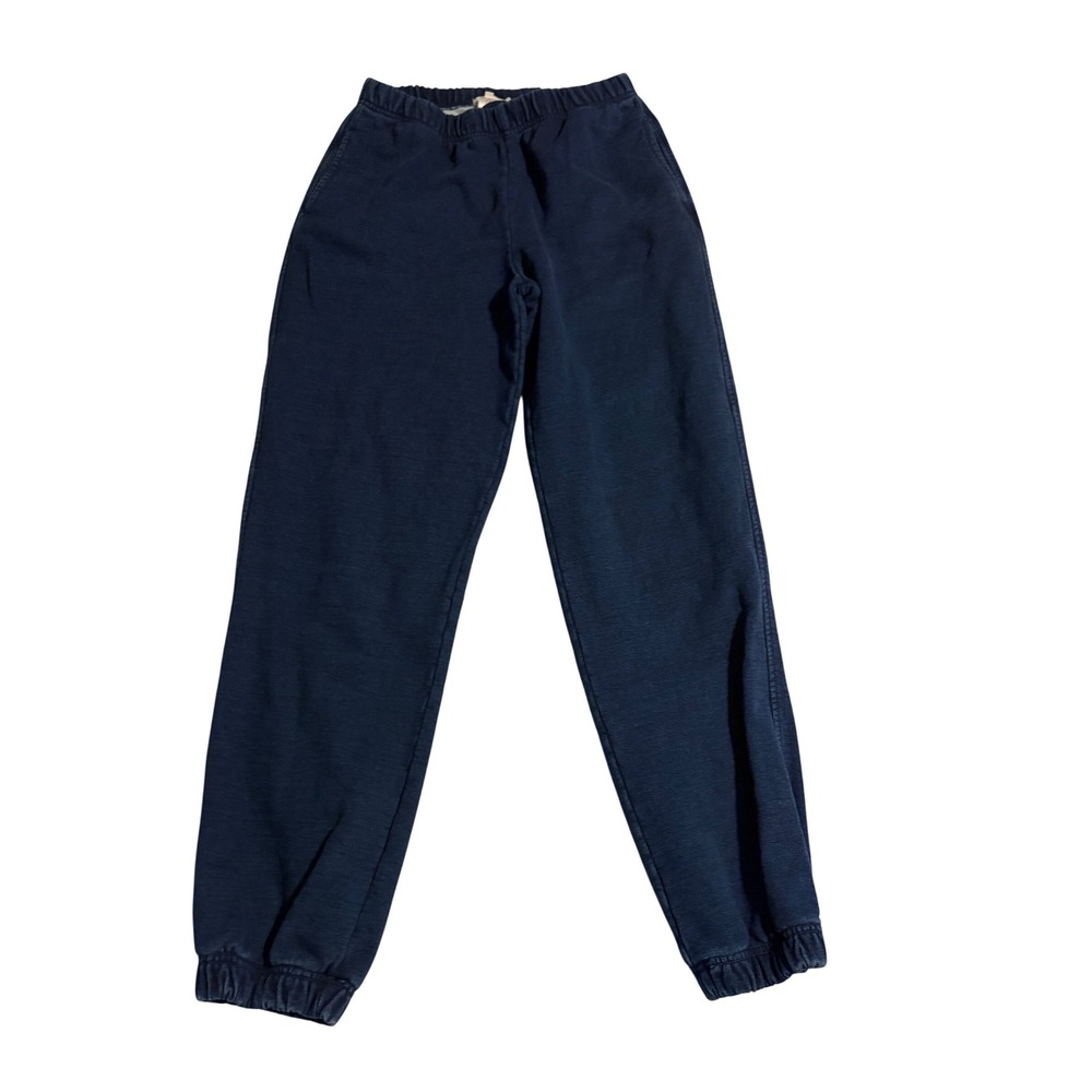 Good American Navy Blue Track Joggers